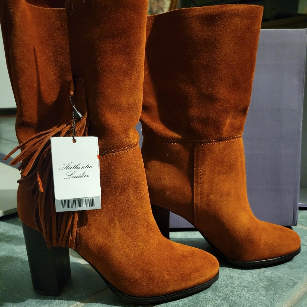 New Mango Leather boots by Mango